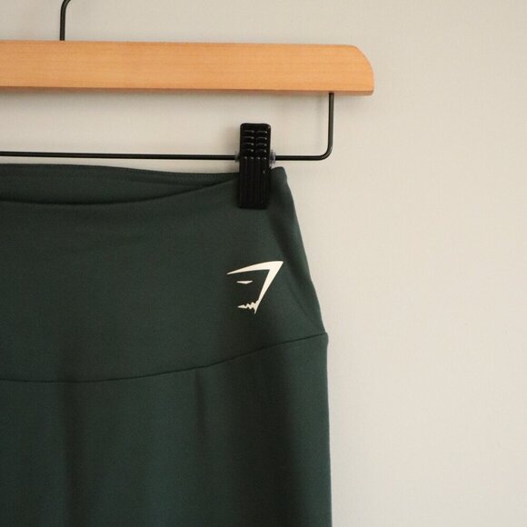 Gymshark Women's XS Green Training Stretch Activewear Skinny Leggings - Picture 4 of 10